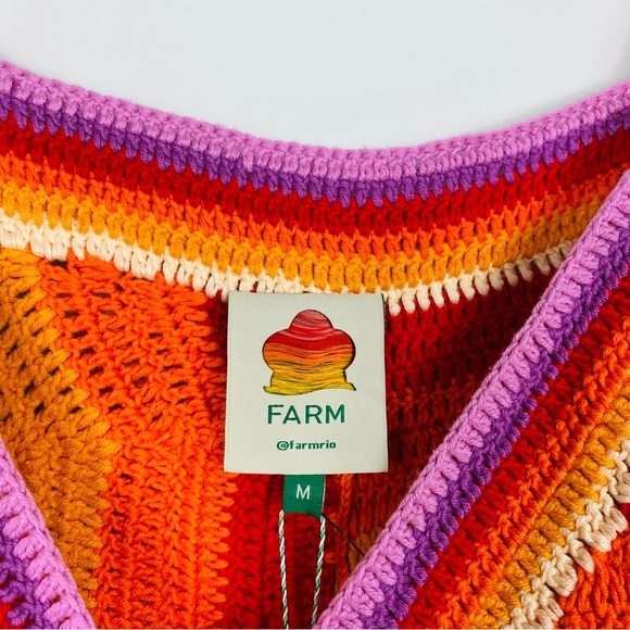 FARM Rio Multicolor Striped Mini Dress - Picture 6 of 7